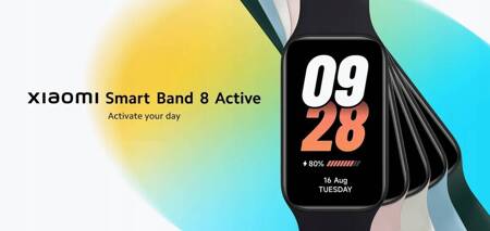 Smartband Xiaomi Mi Band 8 Active czarny BHR7422GL PL