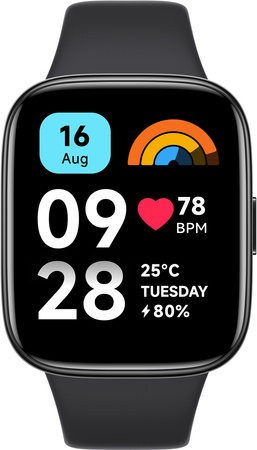 Smartwatch Xiaomi Redmi Watch 3 Active czarny