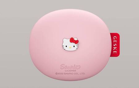 Szczoteczka do czyszczenia twarzy 3w1 Geske z Aplikacją (Hello Kitty różowy