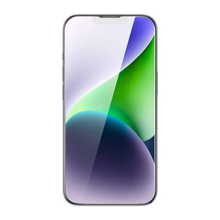 Szkło hartowane Baseus Corning do iPhone 13 Pro Max/14 Plus z filtrem przeciwpyłowym