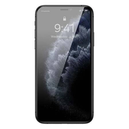 Szkło hartowane z filtrem prywatyzującym 0.3mm Baseus do iPhone XS Max / 11 Pro Max (2szt.)