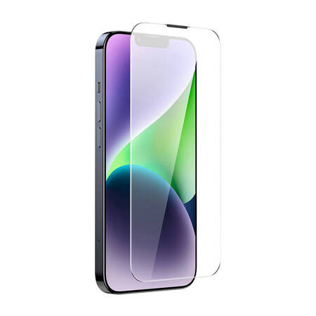 Szkło hartowane z powłoką przeciwpyłową 0.3mm Baseus Schott HD do iPhone 13 Pro Max/14 Plus