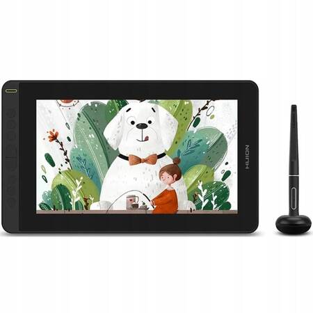 Tablet graficzny HUION Kamvas 12 orange + piór pasywne + stojak PL