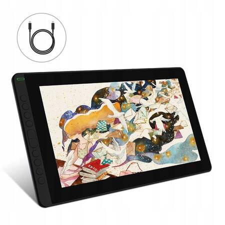 Tablet graficzny HUION Kamvas 16 (2021) + Pióro PW517 PL