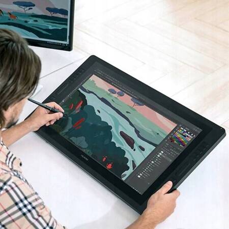 Tablet graficzny HUION Kamvas Pro 24 + Pióro PW517 PL