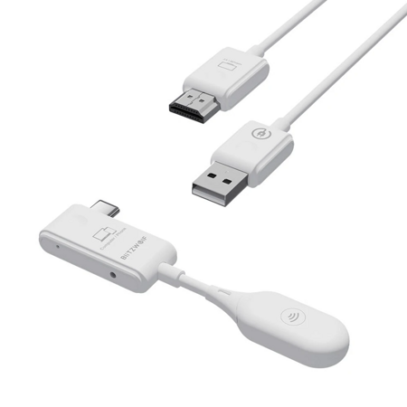 Transmiter / Odbiornik BlitzWolf, BW-CS7, Bezprzewodowy USB-C do HD