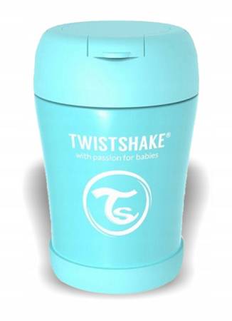 Twistshake Pojemnik Termiczny z Łyżką 350ml Blue