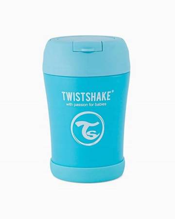 Twistshake Pojemnik Termiczny z Łyżką 350ml Blue