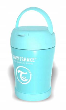 Twistshake Pojemnik Termiczny z Łyżką 350ml Blue