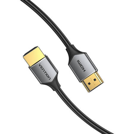 Ultra cienki kabel HDMI Vention ALEHI 3m 4K 60Hz (Szary)