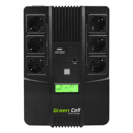 Zasilacz awaryjny UPS Green Cell AiO 800VA 480W