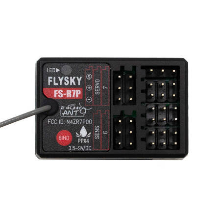 Zestaw FlySky nadajnik FS-G7P + odbiornik R7P, 7 kanałów AFHDS 3