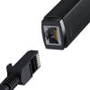 Adapter sieciowy Baseus Lite Series USB do RJ45, 100Mbps (czarny)