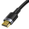 Kabel HDMI 2.0 Baseus Cafule, 4K, 3D, 1m (czarno-szary)