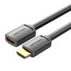 Kabel HDMI 2.0 męski do HDMI 2.0 żeński Vention AHCBG 1,5m, 4K 60Hz,  (czarny)