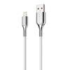 Kabel Lightning do USB Cygnett Armoured 2.4A 12W 0,1m (biały)