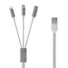 Kabel USB 3in1 Remax Kerolla, 1m (biały)