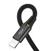 Kabel USB Baseus Fast 4w1 2xUSB-C / Lightning / Micro 3,5A 1.2m (czarny)