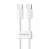 Kabel USB-C do USB-C Mcdodo CA-5690, 60W, 1m (biały)