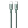 Kabel USB-C do USB-C UGREEN 15310 1m (zielony)