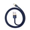 Kabel USB Lightning  Baseus Cafule 1.5A 2m (złoto-granatowy)