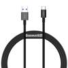 Kabel USB do USB-C Baseus Superior Series, 66W, 1m (czarny)