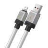 Kabel szybko ładujący Baseus USB-A do Lightning CoolPlay Series 2.4A 1m (biały)