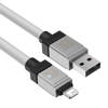 Kabel szybko ładujący Baseus USB-A do Lightning CoolPlay Series 2.4A 1m (biały)