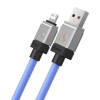 Kabel szybko ładujący Baseus USB-A do Lightning CoolPlay Series 2.4A 1m (fioletowy)