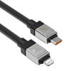 Kabel szybko ładujący Baseus USB-C do Lightning CoolPlay Series 20W 2m (czarny)