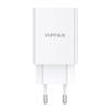 Ładowarka sieciowa Vipfan E03, 1x USB, 18W, QC 3.0 + kabel Lightning (biała)